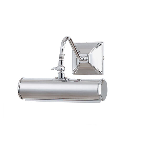 Leo Polished Chrome Two-Light Small Picture Light, image 1